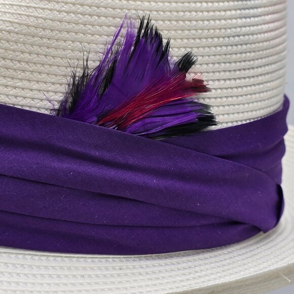 Dobbs Florentine Milan Straw Fedora - Picture 8 of 16